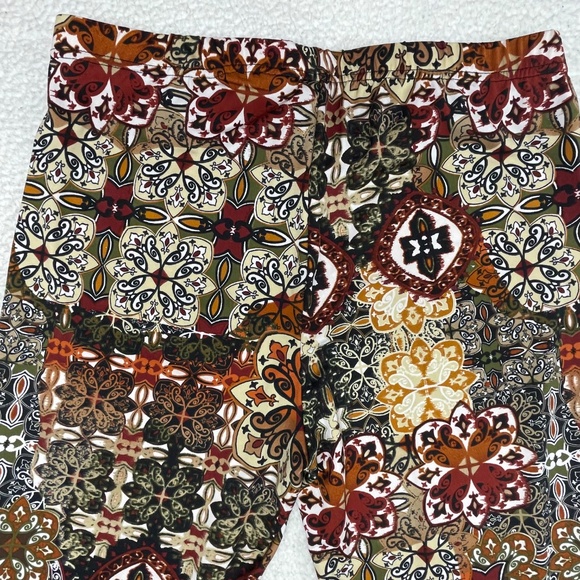NWT Women’s Large, New Directions Flared Multi-Colored Pants - Picture 4 of 13